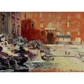 The International Studio 1914 The Trevi Fountain Rome Poster Print by Cecil King (18 x 24)