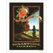 Sebastopol Poster - Wine Country Posters Sebastopol Art Poster Sonoma County California Sonoma Wine Country WCP-736 (24x32 Art Print Wall Decor Travel Poster)