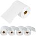 GREENCYCLE 5 Roll White Continuous Paper Label Mobile Solution Barcodes Tapes Compatible for Brother RDS01U2 4 x 145 (102mm x 44.2mm) TD-4000 TD-4100N Printer BPA Free