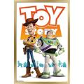 Disney Pixar Toy Story 4 - Woody And Buzz Wall Poster 14.725 x 22.375 Framed