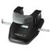 Swingline 28-Sheet Comfort Handle Steel Two-Hole Punch 1/4 Holes Black/Gray (74050)