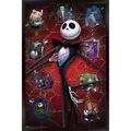 Disney Tim Burton s The Nightmare Before Christmas - Hot Wall Poster 14.725 x 22.375 Framed