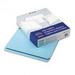 Pendaflex Pressboard Expanding File Folders Straight Cut Top Tab Letter Blue 25/Box