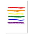 Awkward Styles LGBTQ Poster Rainbow Poster LGBTQ Pride Flag Home Decor Ideas Gay Love Illustration LGBTQ Flag Poster Decor Rainbow Flag Poster Art Colorful Decor LGBTQ Modern Decor Unframed Picture