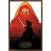 Star Wars: The Force Awakens - Kylo Ren Badge Wall Poster 14.725 x 22.375 Framed