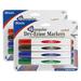 BAZIC Dry Erase Marker Assorted Color Chisel Tip Whiteboard Pen Marcador Low Odor Markers White Board Pens (4/Pack) 2-Packs