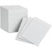 Oxford Mini Ruled Index Cards - 200 Sheets - Both Side Ruling Surface - Ruled Red Margin - 85 lb Basis Weight - 3 x 2 1/2 - White Paper - Acid-free - 200 / Pack | Bundle of 5 Packs