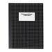 Staples Graph Composition Book 9.75 x 7.5 Graph Paper Notebook Black