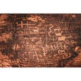 Petroglyphs at the Mouses Tank-Valley of Fire State Park-Nevada-USA by Russ Bishop (24 x 15)