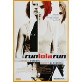 Run Lola Run Movie poster Metal Sign 8inx 12in Print on Metal 8x12 Square Adults Z Posters