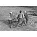 Farm Children 1937. /Nfarm Children Playing On A Homemade Merry-Go-Round. Photograph 1937 By Russell Lee. Poster Print by (24 x 36)