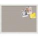 PinPix 24x18 Custom Cork Bulletin Board Brown Polka Dot Poster Board Has a Fabric Style Canvas Finish Framed in Brown Polka Dot by ArtToFrames (PinPix-501)