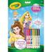 Crayola Coloring & Activity Pad With Markers Disney Princess (Pack Of 8)