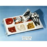 Space Food Tray 1982. Nfood Tray Containing Smoked Turkey Mixed Vegetables Strawberries And Cream Of Mushroom Soup