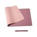 AnuirheiH PU Leather Desk Pad with Base Multi-Color Non-Slip Mouse Pad 31.5 x 15.7 Waterproof Desk Writing Mat Large Desk Blotter Protector