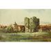 English Homes & Villages 1909 Otford Castle Poster Print by Charles E. Corke (18 x 24)