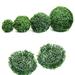Shulemin Artificial Plant Ball Artificial Plant Ball Topiary Tree Boxwood Home Outdoor Wedding Party Decoration 18 cm