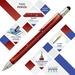 Monteverde USA One Touch Tool Stylus 0.9 mm Pencil Red (MV35253)