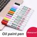 12Pcs Fill Paint Pen Fade-resistant Easy to Color Does Not Fall Off Water Based Non-slip Brush Portable Quick Dry Paint