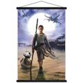 Star Wars: The Force Awakens - Rey 40 x 24 Poster by Trends International