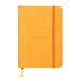 Rhodia Rhodiarama Soft Notebook - 72 Dots Sheets - 4 x 5 1/2 - Orange