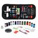 Travel Sewing Repair KIT Multi functional 45-Piece Sewing Box Set Portable Mini Mending Button Sew Kits - Sowing Accessories Easy to Use for Adults & Beginners