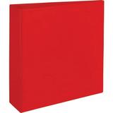 Avery 3 Heavy-Duty Binder One-Touch EZD Ring Red 670 Sheets 3 Binder Capacity - Letter - 8 1/2 x 11 Sheet Size - 670 Sheet Capacity - 3 x D-Ring Fastener(s) - 4 Internal Pocket(s) - Chipbo