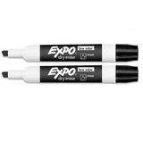 Expo Low Odor Chisel Tip Dry Erase Markers Black 3 Markers Per Order (80001)