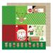 American Crafts All Wrapped Up Collection Christmas 12 X 12 Double Sided Paper Tis The Season
