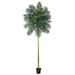 Nearly Natural 10 Golden Cane Palm Artificial Tree