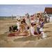 Beach old times II Poster Print by Carel van Rooijen (20 x 24)