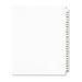 Preprinted Legal Exhibit Side Tab Index Dividers Avery Style 25-Tab 176 to 200 11 x 8.5 White 1 Set 1337