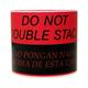 5 x 3 Do Not Double Stack (English/Spanish) Stickers Labels for Handling Instructions (2 Rolls / Red-Black)