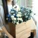 16 Tall Artificial Rose Flowers (6 PCS) Fake Roses Silk Flowers Plastic Long Stem Silk Roses for Flower Arrangment DIY Home Wedding Decor
