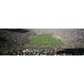 Aerial view of a football stadium Notre Dame Stadium Notre Dame Indiana USA Poster Print (18 x 6)