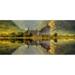 Panoramic Images Kilchurn Castle Reflection in Loch Awe Argyll & Bute Scottish Highlands Scotland Poster Print 12 x 24 - Large