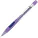 Pentel Quicker Clicker Automatic Pencils 2HB Lead - 0.7 mm Lead Diameter - Refillable - Black Lead - Transparent Violet Barrel - 1 Each