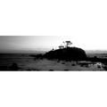 Lighthouse on a hill Battery Point Lighthouse circa 1856 Battery Point Lighthouse Park Crescent City California USA Poster Print (6 x 18)