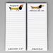 Dachshund Refrigerator Notepads - Set of 2 - To Do List and Grocery List