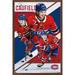 NHL Montreal Canadiens - Cole Caufield 22 Wall Poster 14.725 x 22.375 Framed