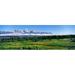 Blacktail Ponds with mountain range in the background Teton Range Grand Teton National Park Wyoming USA Poster Print (12 x 36)