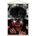 The Wolf Man - Autumn Moon Wall Poster with Magnetic Frame 22.375 x 34