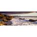 Rocks on the beach Whitsand Bay Cornwall England Poster Print (27 x 9)