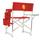 ONIVA&trade; Sports Folding Director Chair Metal in Red | 19 H x 33.25 W x 4.25 D in | Wayfair 809-00-100-444-0