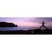 Panoramic Images PPI132748L Rear view of a woman exercising on the coast La Punta Papagayo Peninsula Costa Rica Poster Print by Panoramic Images - 36 x 12