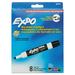 EXPO-EXPO Low-Odor Dry-Erase Marker Broad Chisel Tip Assorted Colors 8/Set (80078)