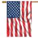 American Flag Waving Patriotic House Flag USA Stars & Stripes 28 x 40