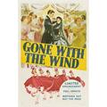Gone With The Wind - movie POSTER (Style D) (27 x 40 ) (1939)