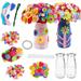 Lnkoo Felt Flower Vase Craft Kit (244 Pieces)