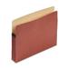 Pendaflex Earthwise 100% Recycled File Pocket 3 1/2 Exp Letter Red Fiber E1524E